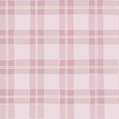 2022 Easter - Tartan Plaid in Light Purple Lilac