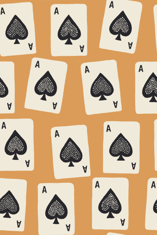 2022 Love You in Spades - Ace of Spaces on Amber Gold