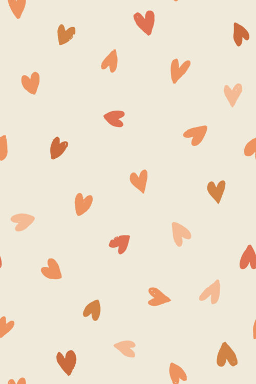 2022 Love You in Spades - Large Valentines Tossed Hearts