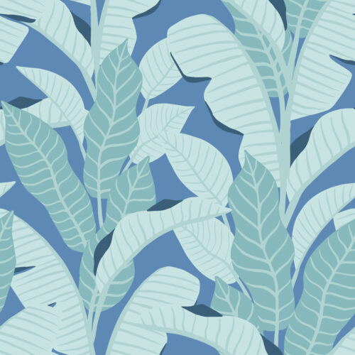 2022 Summer Play - 2022 Summer Play Playful Palms in Blue