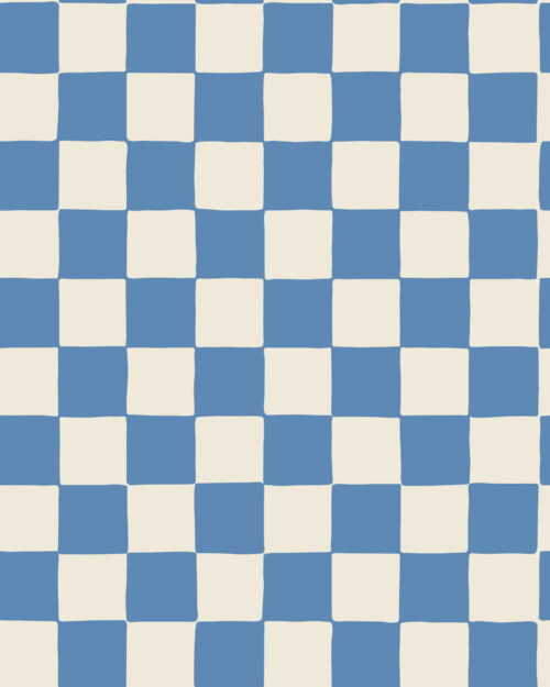 2022 Summer Play - 2022 Summer Play Retro Checkerboard in Blue
