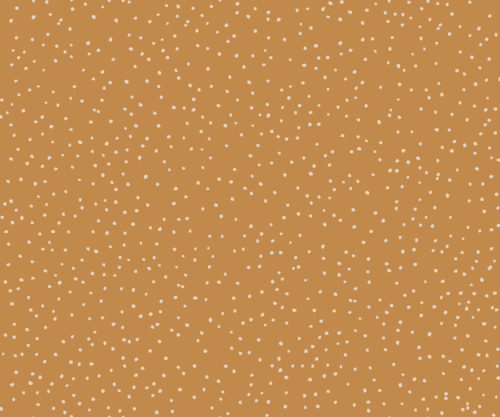 A Boho Christmas - Christmas Snow on Mustard Gold