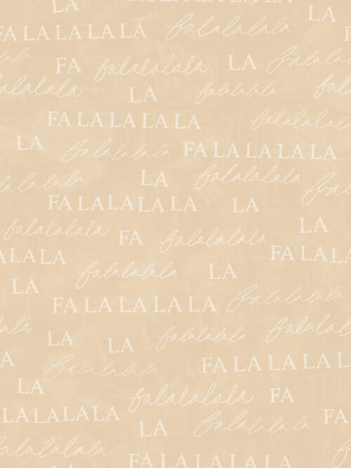 A Boho Christmas - Falalala on Custard