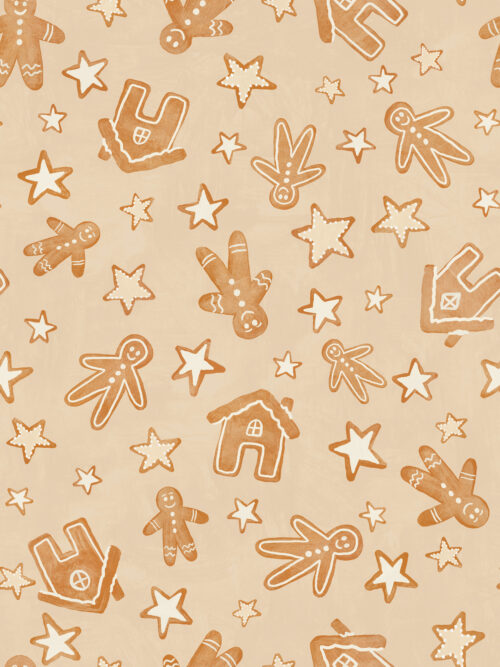 A Boho Christmas - Gingerbread Christmas Cookies on Eggnog