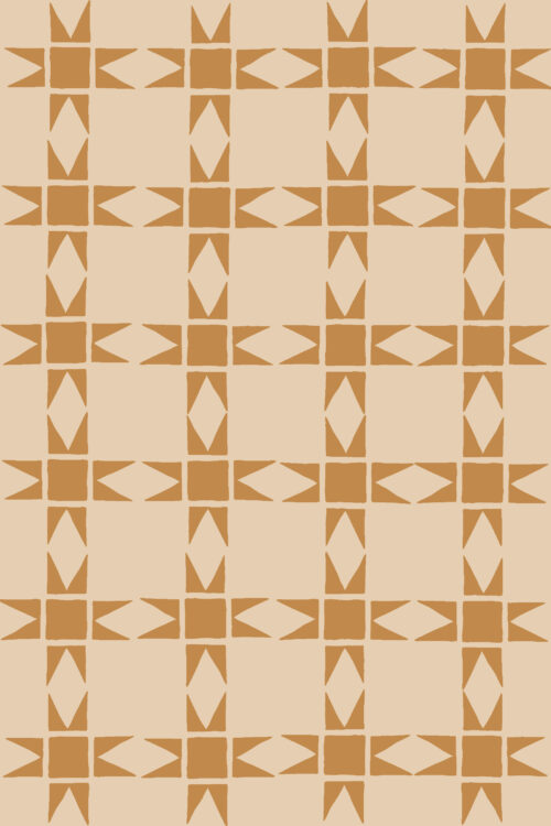 A Boho Christmas - Pieced Christmas Stars in Mustrd Gold