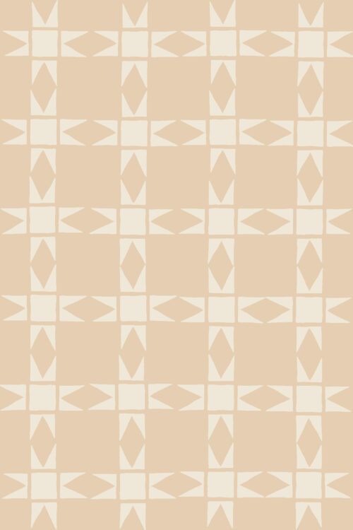 A Boho Christmas - Pieced Christmas Stars in off white