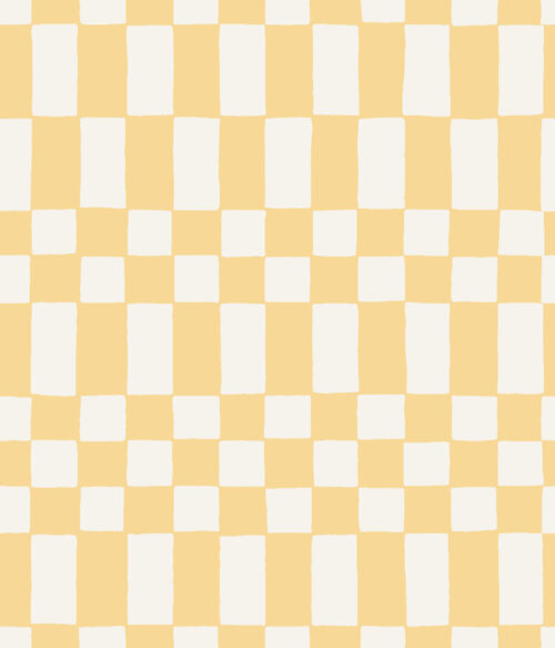 A Happy Little Summer - Neo Checkerboard in Banana Yellow-55