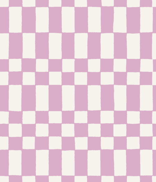 A Happy Little Summer - Neo Checkerboard in Lavender