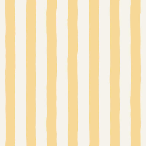 A Happy Little Summer - Striped Streamers in Banana Yellow