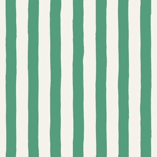 A Happy Little Summer - Striped Streamers in Emerald Green