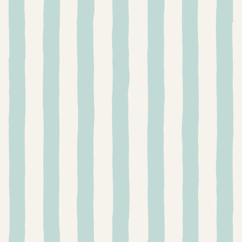 A Happy Little Summer - Striped Streamers in Pastel Spearmint Green