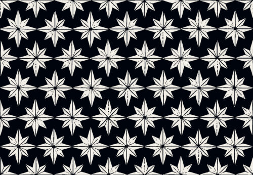 Christmas Cheer - Christmas Wrap 150dpi christmas star tiles on green copy