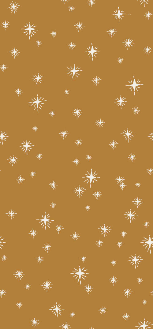 Christmas Cheer - REV Starlight Star bright on gold -- small