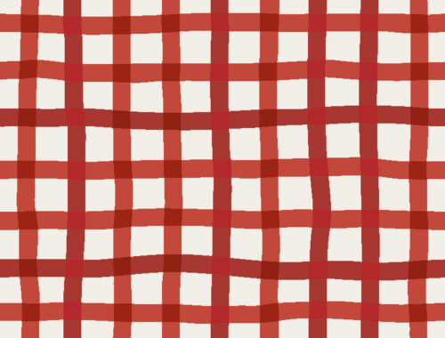 Christmas Cheer - REV150dpi christmas red wobbly gingham