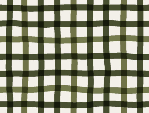 Christmas Cheer - christmas green wobbly gingham