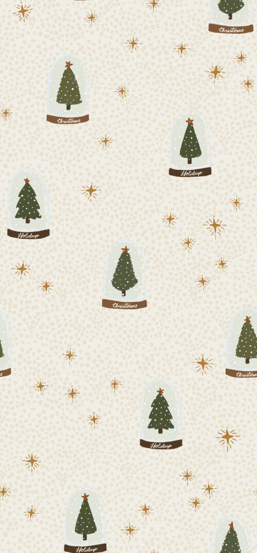 Christmas Cheer - christmas tree snow globes REV