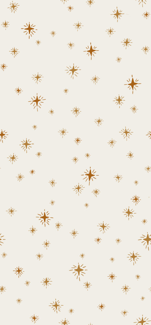 Christmas Cheer - golden Starlight Star bright -- large