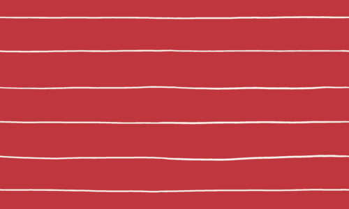 Freehand Holidays - Red Christmas stripes