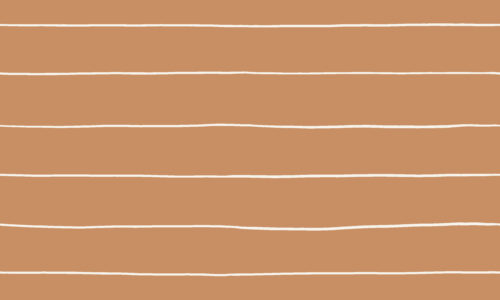 Freehand Holidays - Yellow gold cChristmas stripes