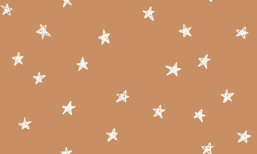 Freehand Holidays - christmas stars on gold yellow