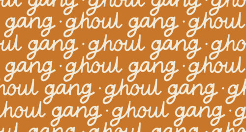 Halloween - Hey, Boo! - Ghoul Gang Halloween on Burnt Orange