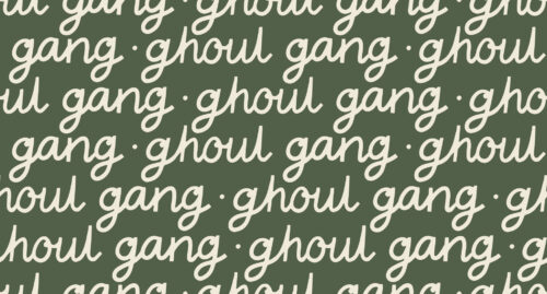 Halloween - Hey, Boo! - Ghoul Gang on Green