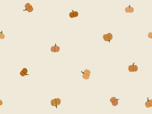 Halloween - Spooktacular - Pumpkins Fabric Tossed Pumpkins
