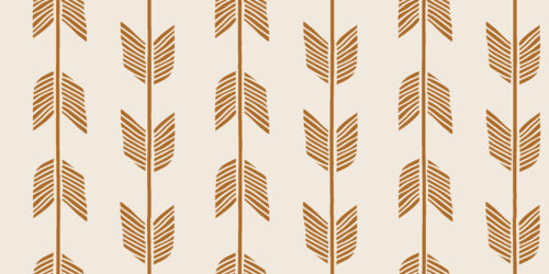 Loveable - Arrow Fletching in Boho Brown