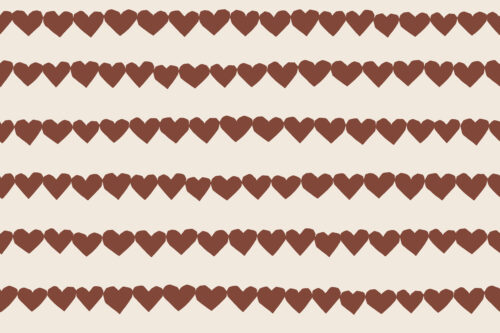 Loveable - Heart Strings in Chocolate Brown