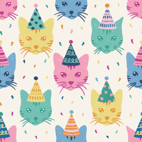 Birthday Cat Faces