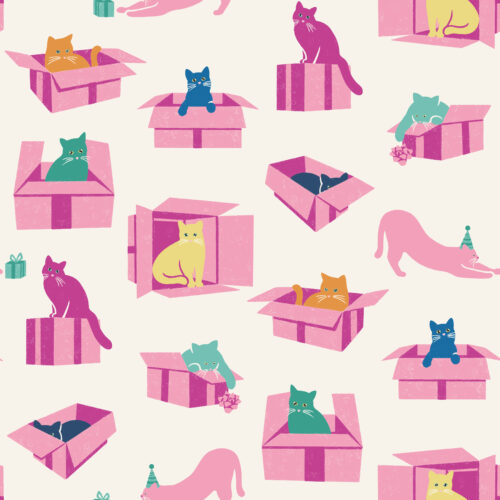 Present Cats Multicolor