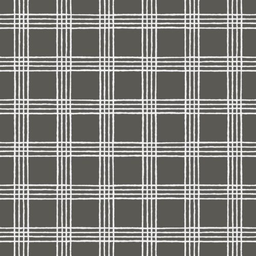 Plaid in Charcoal