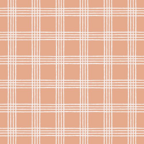 Plaid in Peony