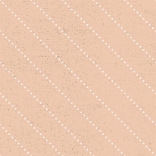 Diagonal Dotted Lines Peach