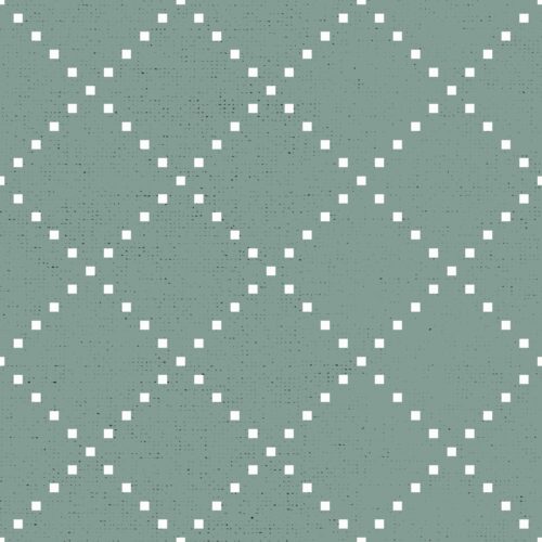Square Diamonds Teal