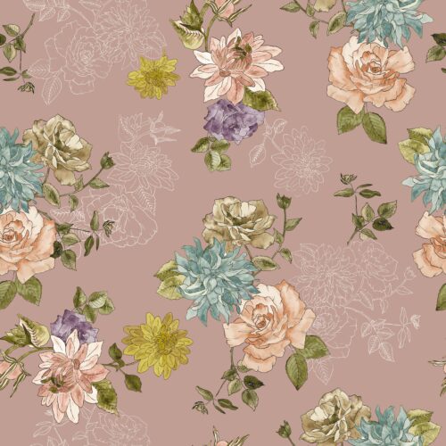 Dahlia Rose in Blush