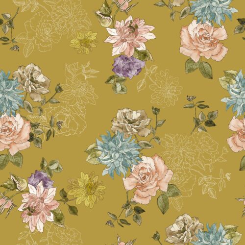 Dahlia Rose in Cornstalk