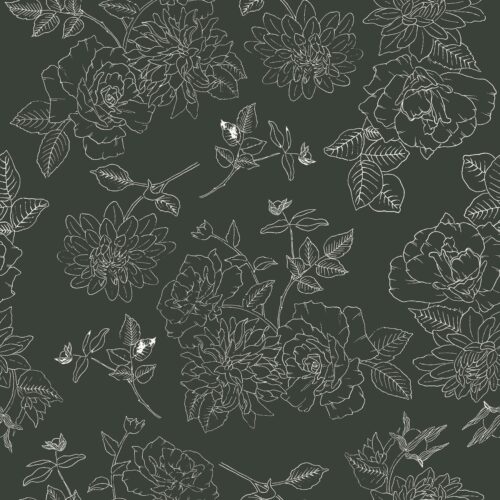 Garden Beauty in Onyx