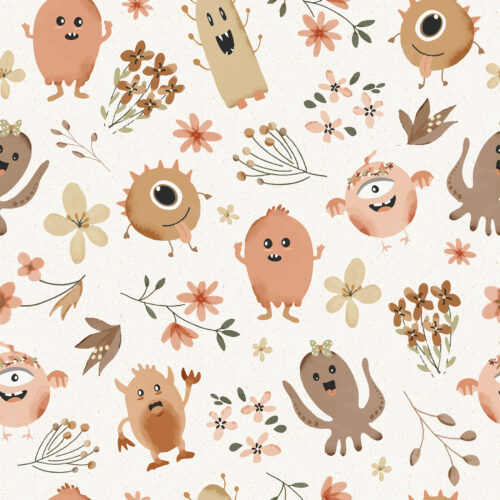 Garden Monsters in Light Small Scale