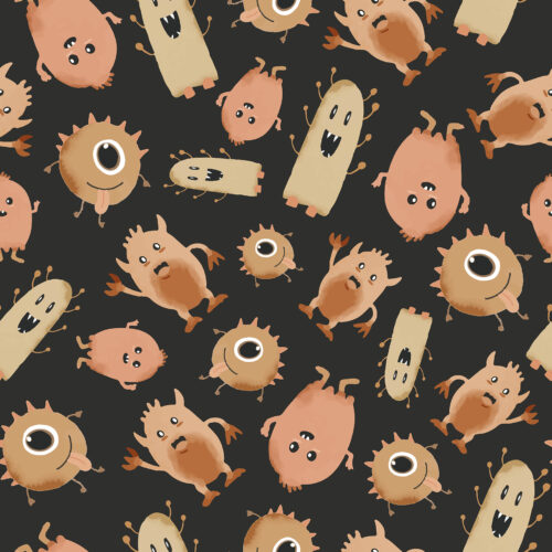 Monster Babies in Dark Small Scale