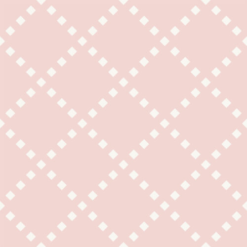 Diamond Squares in Baby Pink