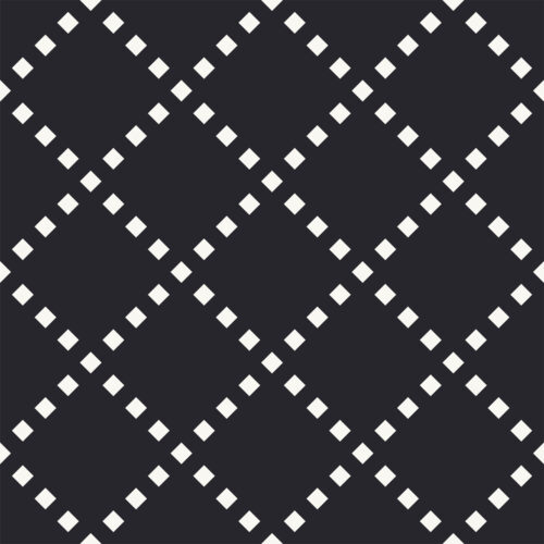 Diamond Squares in Midnight