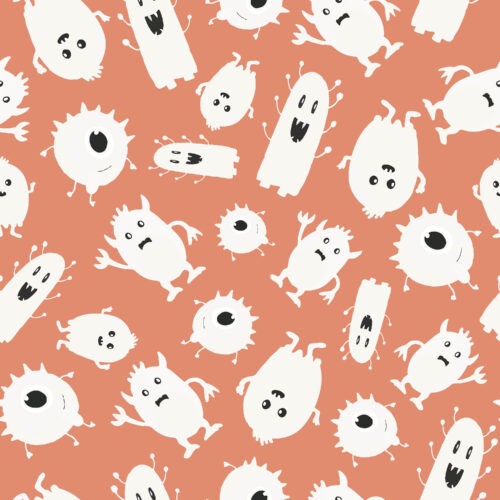 Ghost Monsters in Coral