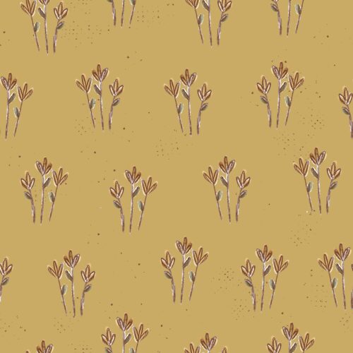 Ditsy Floral in Marigold