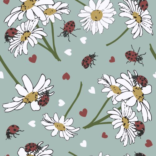 Lovebug Blooms in Powder Blue