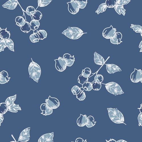 Blueberry Fields in Cobalt