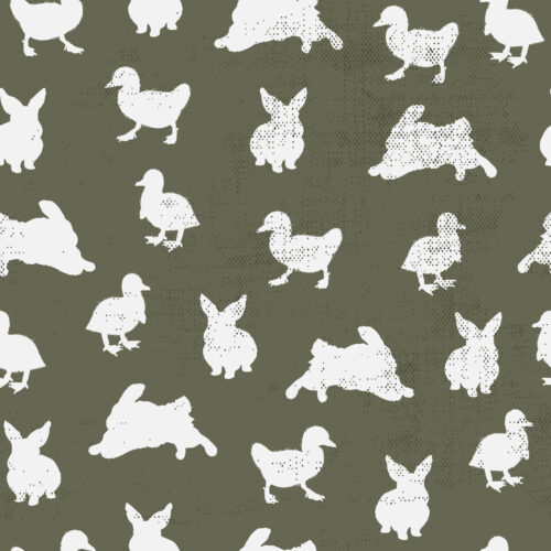 Easter Friends in Moss Small Scale