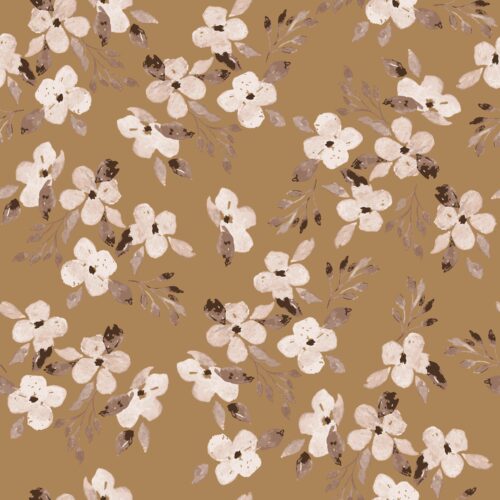 Baby Blooms in Caramel