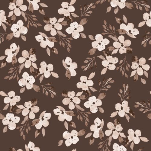 Baby Blooms in Mocha