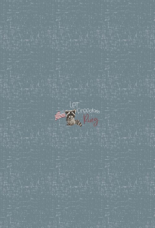 Let Freedom Ring Dusty Blue Child Panel